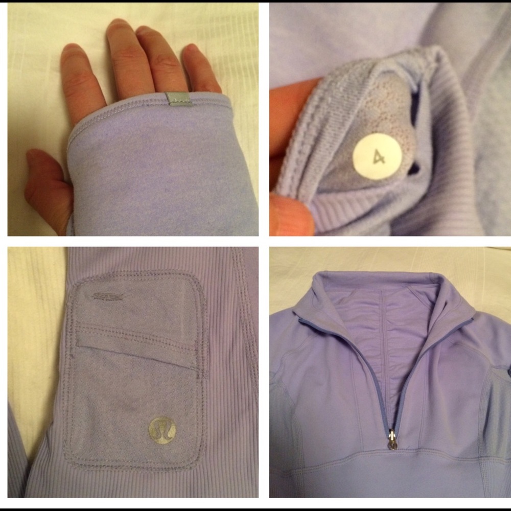Lululemon reversible 1/2 zip pullover - Picture 3 of 4
